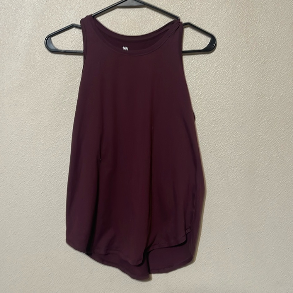 Racerback athletic tank